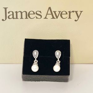 James Avery Vintage Pearl Ear Posts